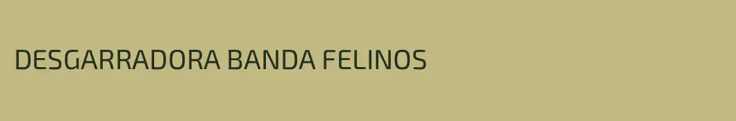 DESGARRADORA BANDA FELINOS